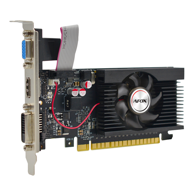 AFOX NVIDIA GeForce® GT 710 - 2GB / DDR3 / 64-Bit / PCIe / D-Sub / HDMI / DVI AFOXGT710 AFOX NVIDIA GeForce® GT 710 - 2GB / DDR3 / 64-Bit / PCIe / D-Sub / HDMI / DVI AFOXGT710